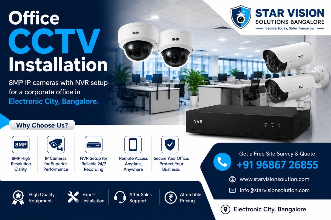CCTV Installation in Electronic City Bangalore
